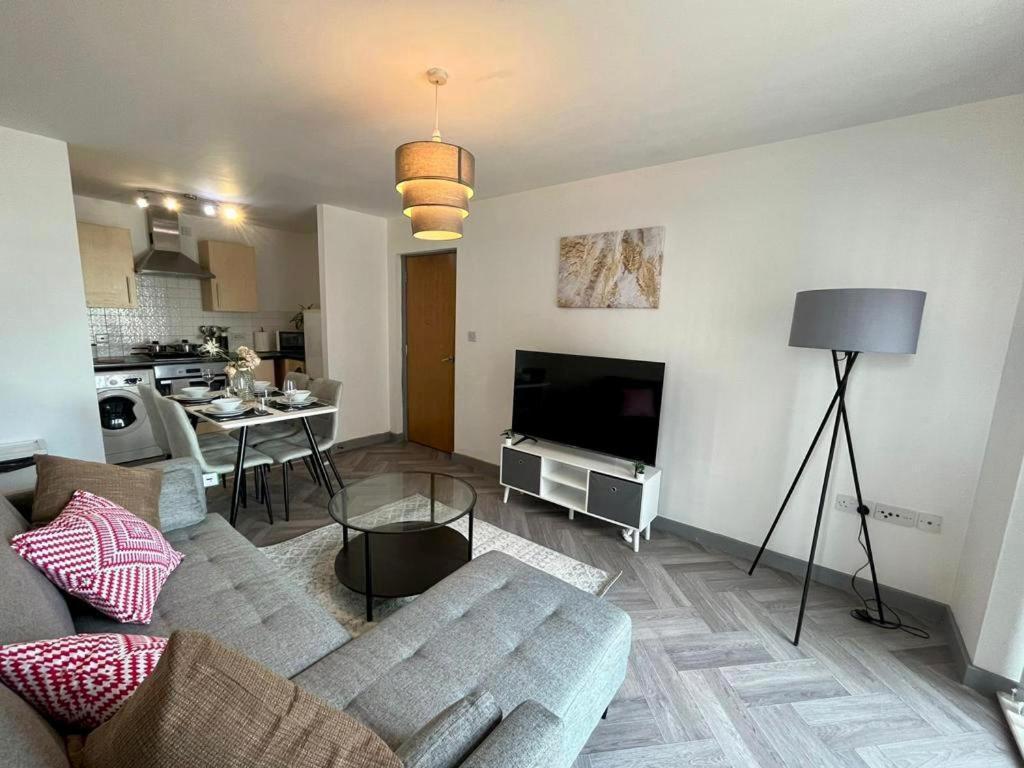 Luxury 02 Academy City Centre 2 Bed Apartment Mailbox Bullring Leisure & Families Birmingham Luaran gambar